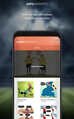 SAPO Desporto android App screenshot 0